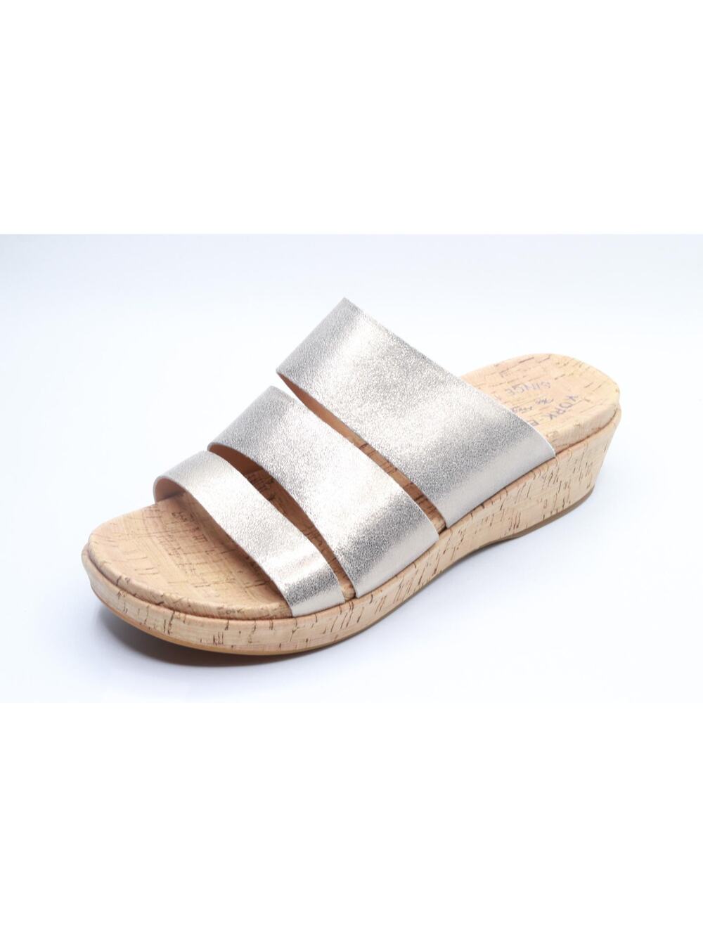 KORK-EASE WOMEN'S MENZIE SANDAL, GOLD, SIZE 9 M US